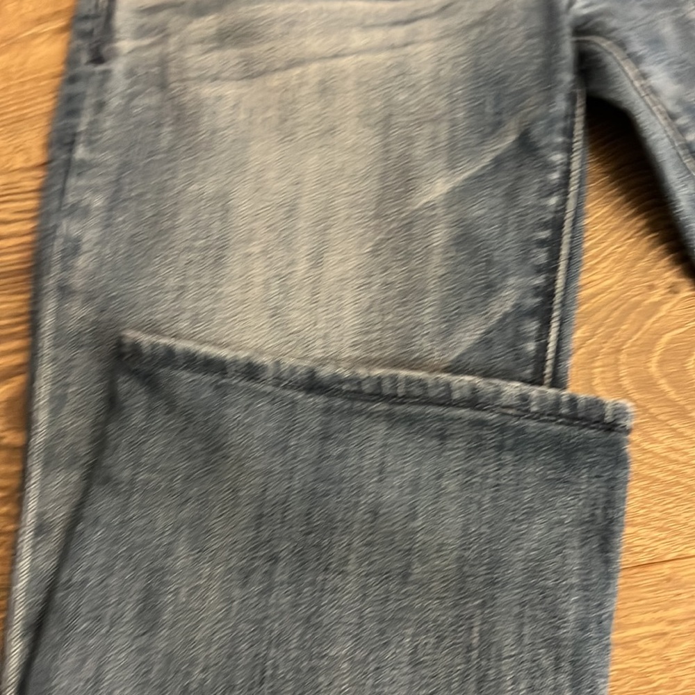 Express Size 6 Stella Low Rise Barely Boot Cut Je… - image 3